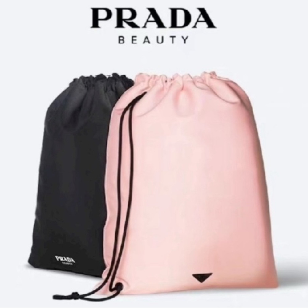 Prada Beauty Reversible Pink/ Black Backpack